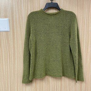 Eileen Fisher Green Sweater Size S